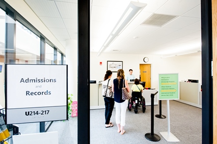 Admissions office Admissions office